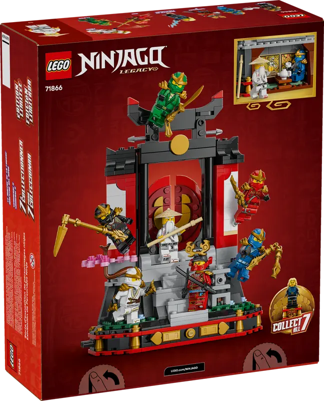 Présentoir de personnages Ninja 15e anniversaire (71866)